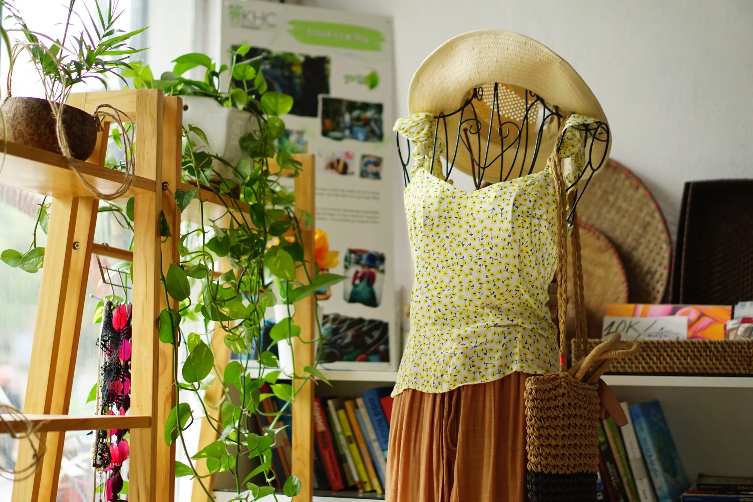 Green Gem Shop with up-cycled fashion and green products