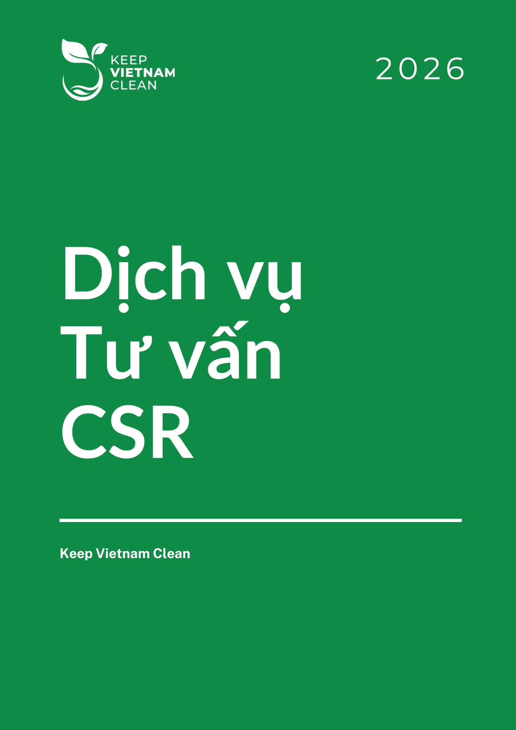 Bìa tài liệu Dịch vụ Tư vấn CSR