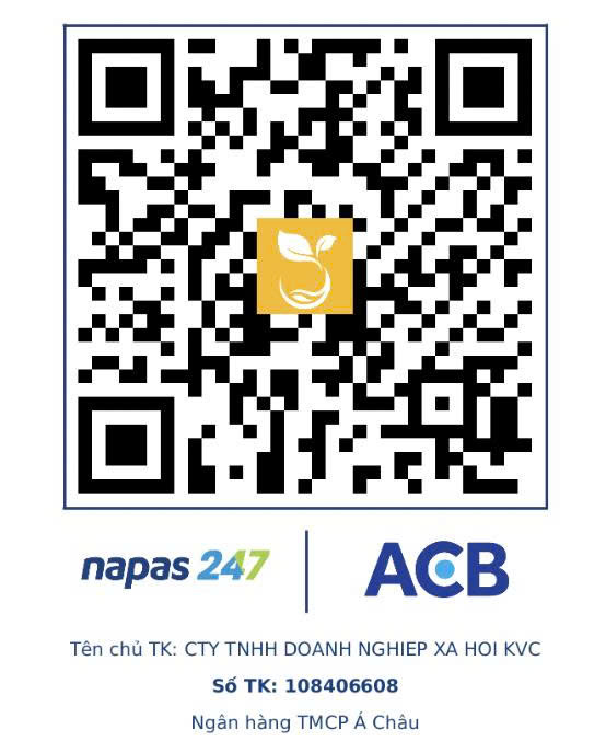 VietQR code to donate to Keep Vietnam Clean